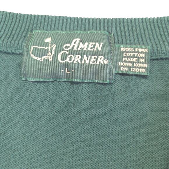 Masters Golf Pima Cotton Sweater Vest Mens Large - Picture 2 of 10